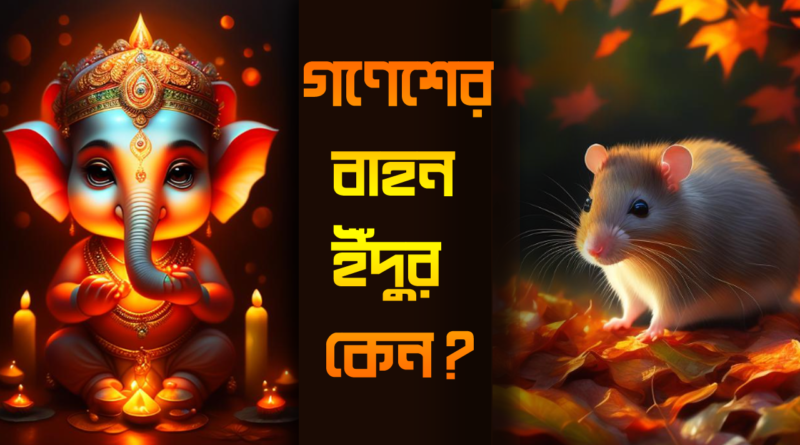 গণেশের বাহন ইঁদুর কেন? | Why did Lord Ganesha adopt the rat as his vehicle?